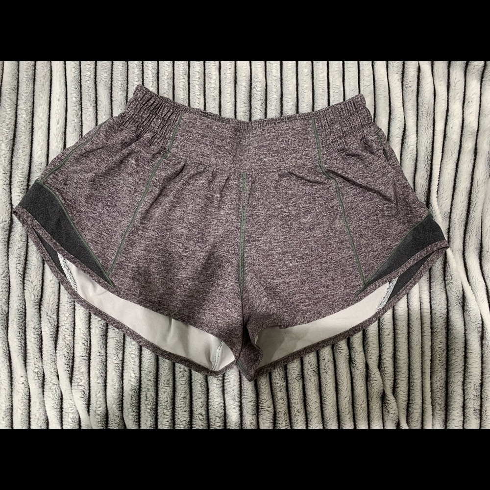 Charcoal Lululemon Shorts Size 6